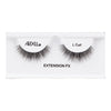 Pestañas postizas Ardell Extension FX L-Curl en su estuche. Diseño wispy con curvatura en L para un efecto foxy eyes y mirada abierta natural