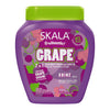 Crema de tratamiento Skala Fruitastic Grape 1000g, tarro morado, con Aceite de Semilla de Uva para cabello débil y opaco
