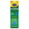 Empaque de plantillas Dr. Scholl's All-Purpose Sport and Fitness para hombre mostrando un atleta corriendo.