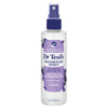 Botella de spray de magnesio Dr Teal's de 237 ml con aroma a lavanda y detalles florales morados en la etiqueta.