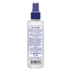 Reverso de la botella Dr Teal's Magnesium Spray Lavender con ingredientes, modo de uso y sellos cruelty-free y vegano.