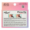 Guía de aplicación Underlash de Ardell Press On. Muestra cómo colocar las extensiones debajo de las pestañas naturales para un acabado profesional e invisible.