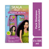 Kit Skala Brasil #MaisCachos con champú sin sulfatos y acondicionador 2x325ml para cabello rizado