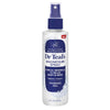 Vista frontal completa de la botella Dr. Teal's Magnesium Spray de 8 onzas líquidas con aplicador tipo spray y etiqueta que indica mineral therapy y fragancia libre