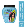 Crema de tratamiento Skala Brasil #MaisCachos 1000g, tarro azul, con D-Pantenol, Aceite de Ricino y Manteca de Karité

