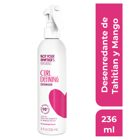 NYM, Spray Desenredante Definidor de Rizos con Flor de Gardenia Tahitiana y Mango