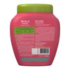 Reverso tarro Skala Fruitastic Grape con ingredientes, modo de uso y leyenda 100% vegana, dermatológicamente probada