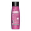 Shampoo Skala Brasil #MaisCachos 325ml, etiquete trasera del frasco rosa con dosificador, fórmula vegana para todo tipo de rizos
Reverso shampoo Skala #MaisCachos con ingredientes, modo de uso y leyenda sin sulfatos, parabenos ni siliconas
