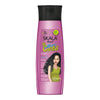 Shampoo Skala Brasil #MaisCachos 325ml, frasco rosa con dosificador, fórmula vegana para todo tipo de rizos
Reverso shampoo Skala #MaisCachos con ingredientes, modo de uso y leyenda sin sulfatos, parabenos ni siliconas