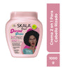 Crema 2 en 1 Skala Brasil Divino Potão 1000g, tarro rosa palo, con queratina vegetal y colágeno para rizos y crespos