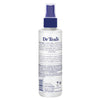 Reverso de la botella de Spray de Magnesio Dr. Teal's mostrando instrucciones de uso, advertencias de seguridad y lista de ingredientes incluyendo sulfato de magnesio y cloruro de magnesio, distribuido por PDC Brands