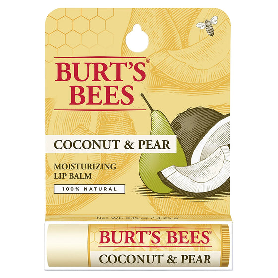 Burt's Bees, Bálsamo Labial de Coco y Pera Burt's Bees
