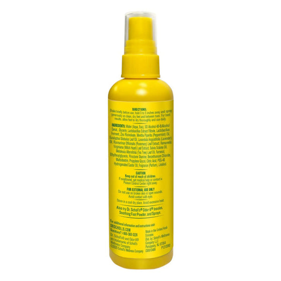 DR. SCHOLL’S® Spray para pies ODOR-X® fórmula con extracto probiótico Dr. Scholl´s